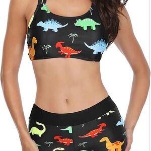 Yonique 3 Piece Swimsuits for Women Athletic Tankini Swimsuits for Women